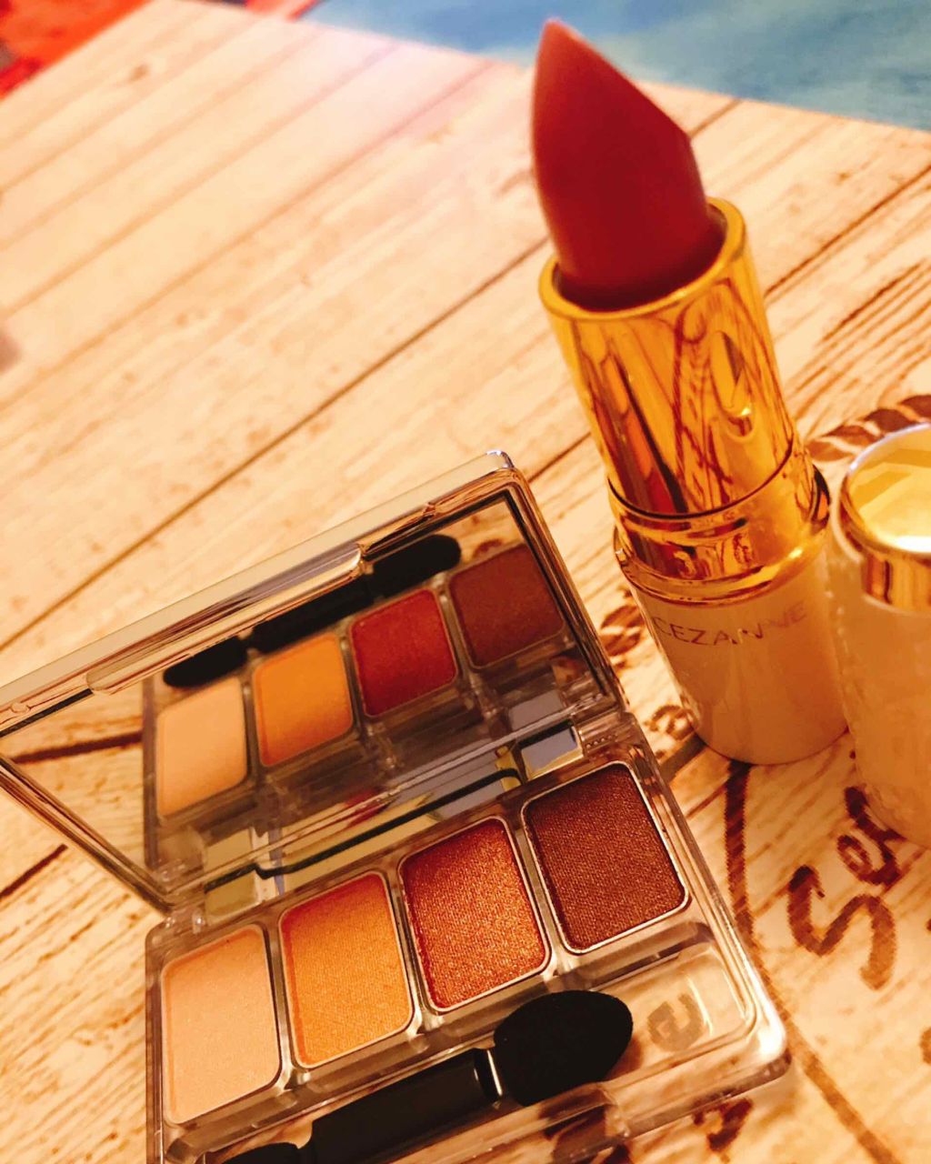 LB ニュアンスブラウンアイパレット/LB/アイシャドウパレットを使ったクチコミ（2枚目）