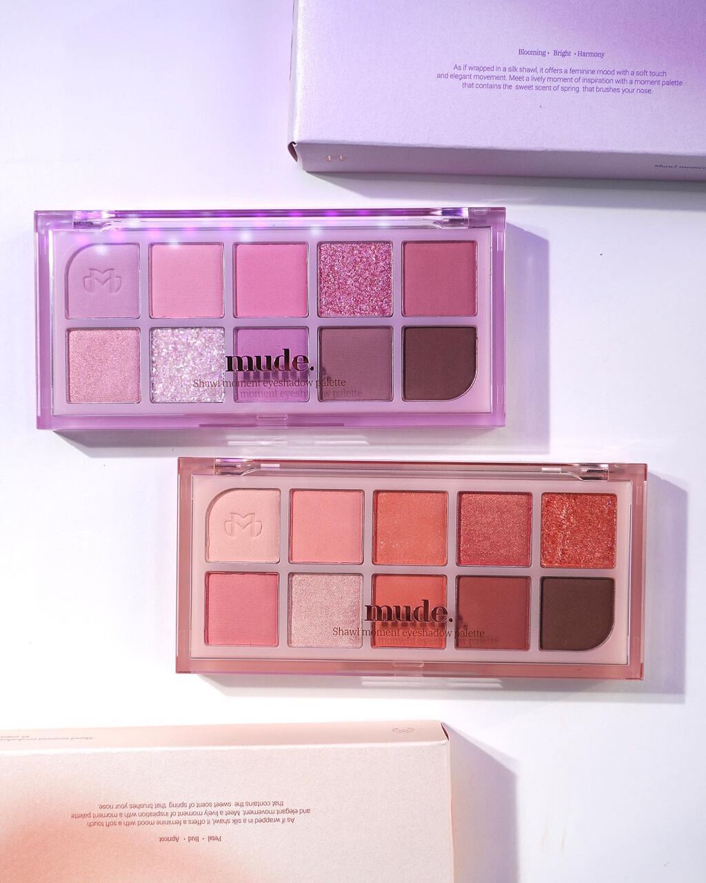 MDショールモーメント アイシャドウパレット/mude/アイシャドウパレットを使ったクチコミ(1枚目)