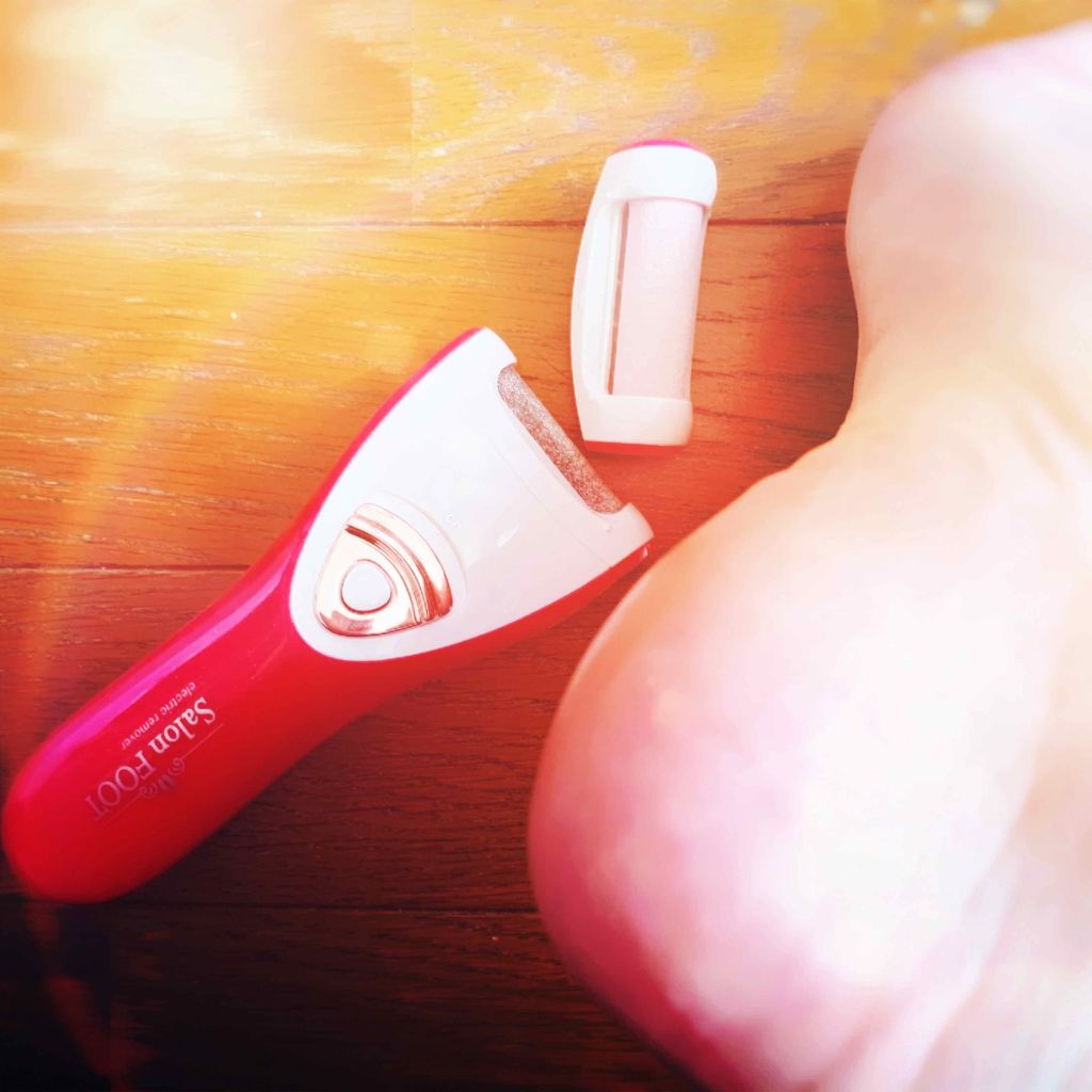 電動角質リムーバー/サロンフット/レッグ・フットケアを使ったクチコミ(2枚目)