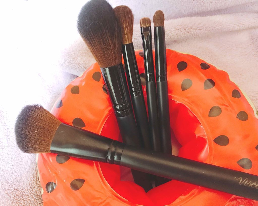 ヴィセ アヴァン フェイスパウダーブラシ 04/Visée/メイクブラシを使ったクチコミ（1枚目）