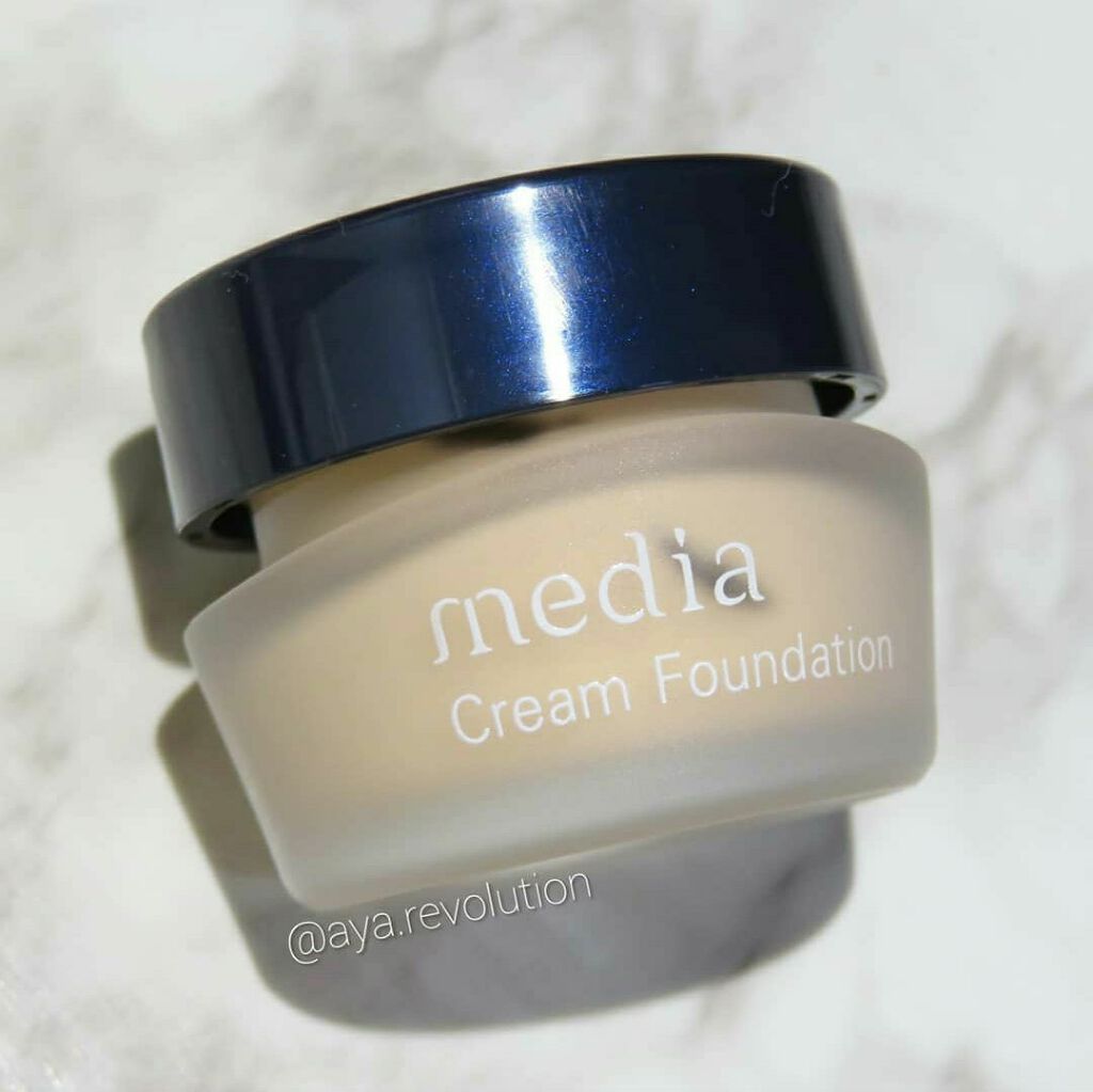 クリームファンデーション〈ミニ〉/media/クリーム・エマルジョンファンデーションを使ったクチコミ（1枚目）