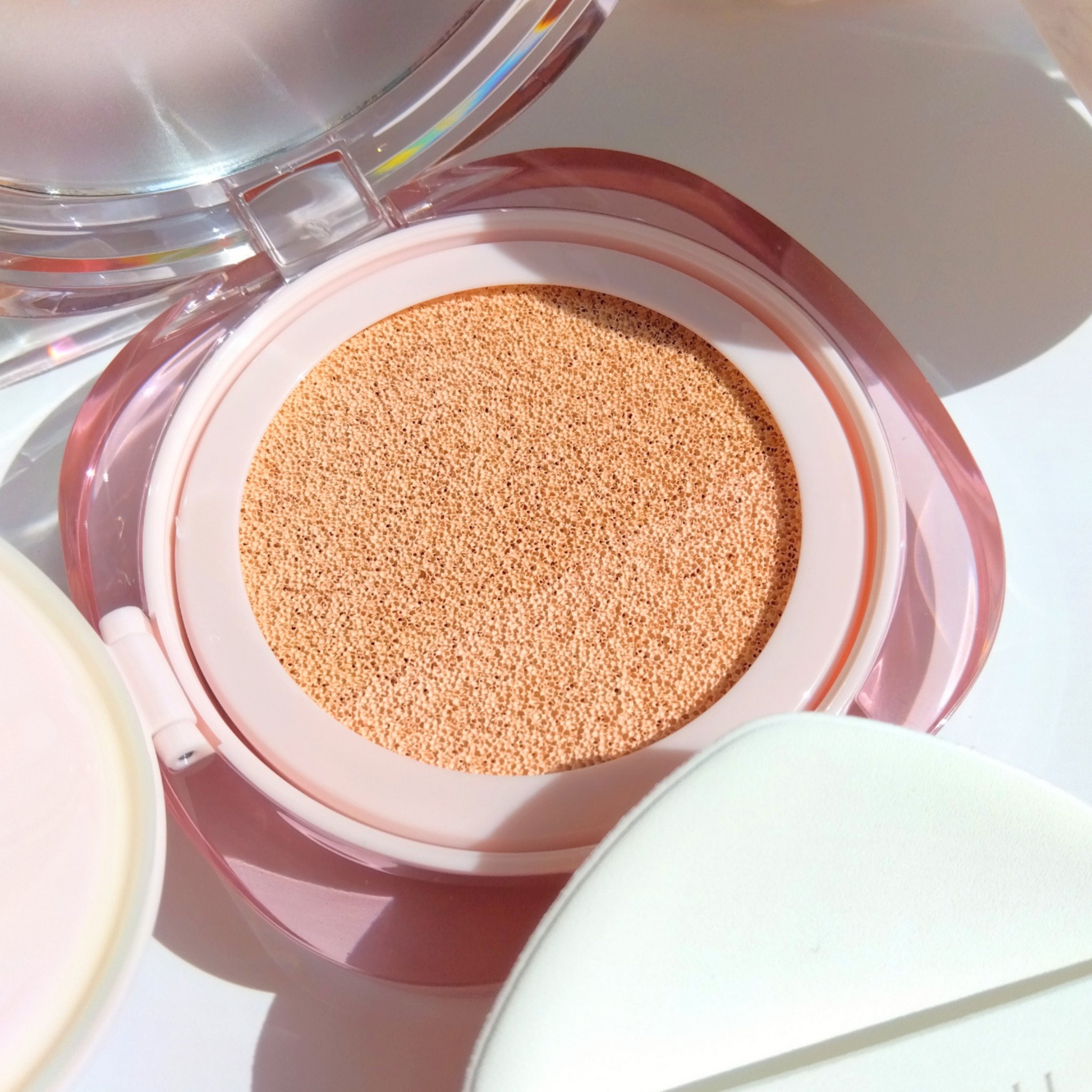 ツートンクッション/MILLIMILLI/クッションファンデーションを使ったクチコミ（3枚目）