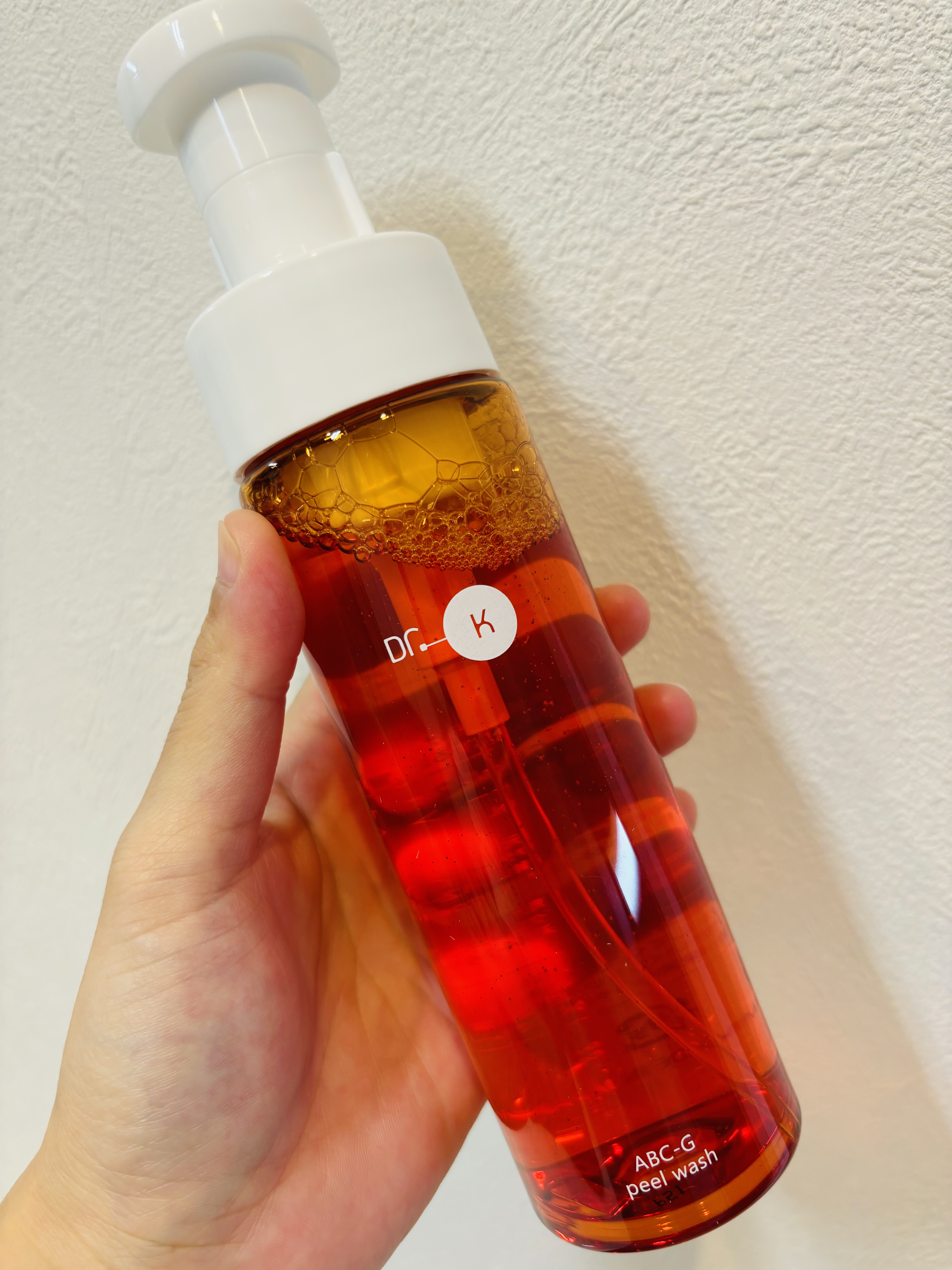ABC-Gピールウォッシュ/ドクターケイ/泡洗顔を使ったクチコミ（1枚目）