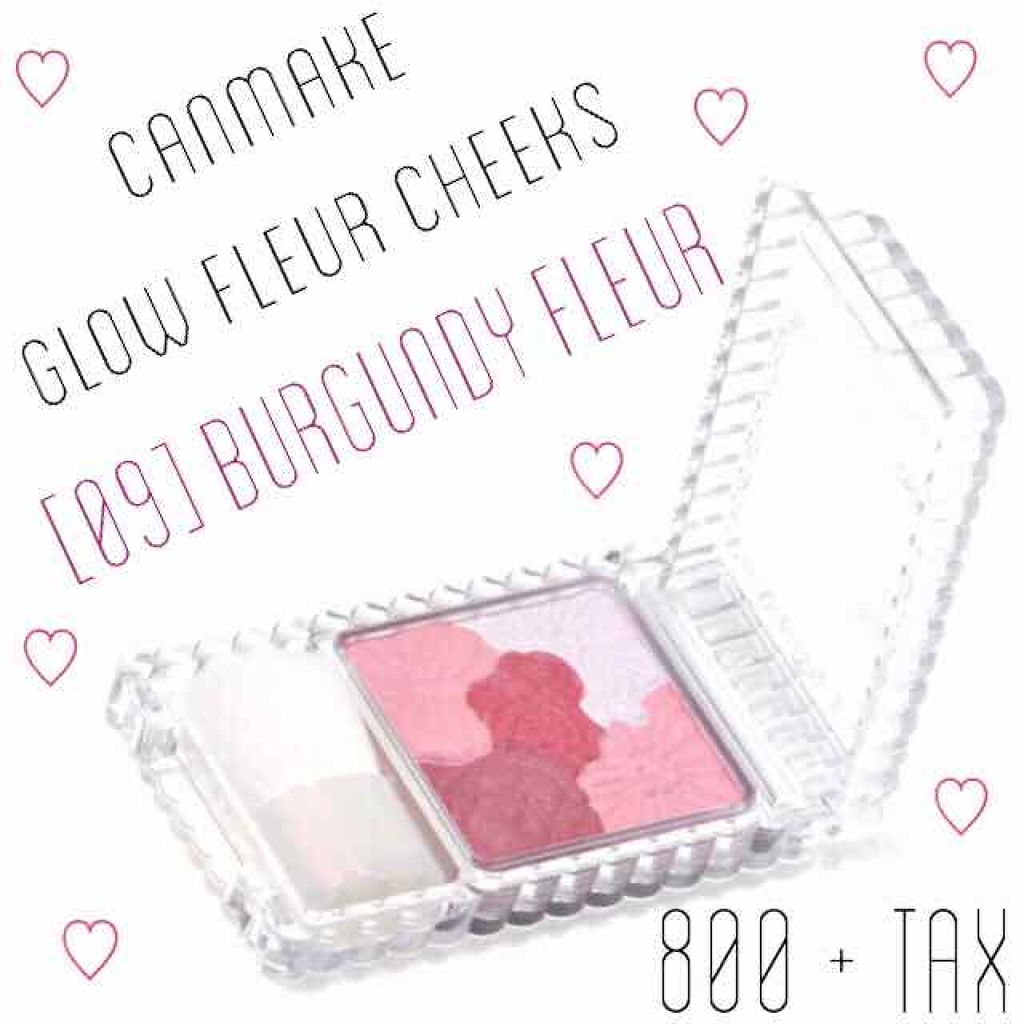 グロウフルールチークス/キャンメイク/パウダーチークを使ったクチコミ(1枚目)