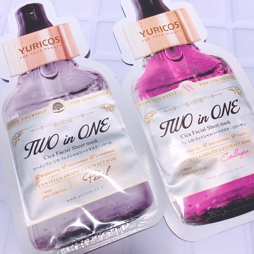 ユリコス 2in1 シカ フェイシャル シートマスク/YURICO5/シートマスク・パックを使ったクチコミ(2枚目)