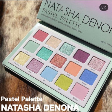 Natasha Denona  パステルパレットのクチコミ「ひと目見た時から買うと決めていた
パステルパレット🦄🌈✨✨

めちゃくちゃ可愛い🥺🥺🥺❤️
と.....」（1枚目）