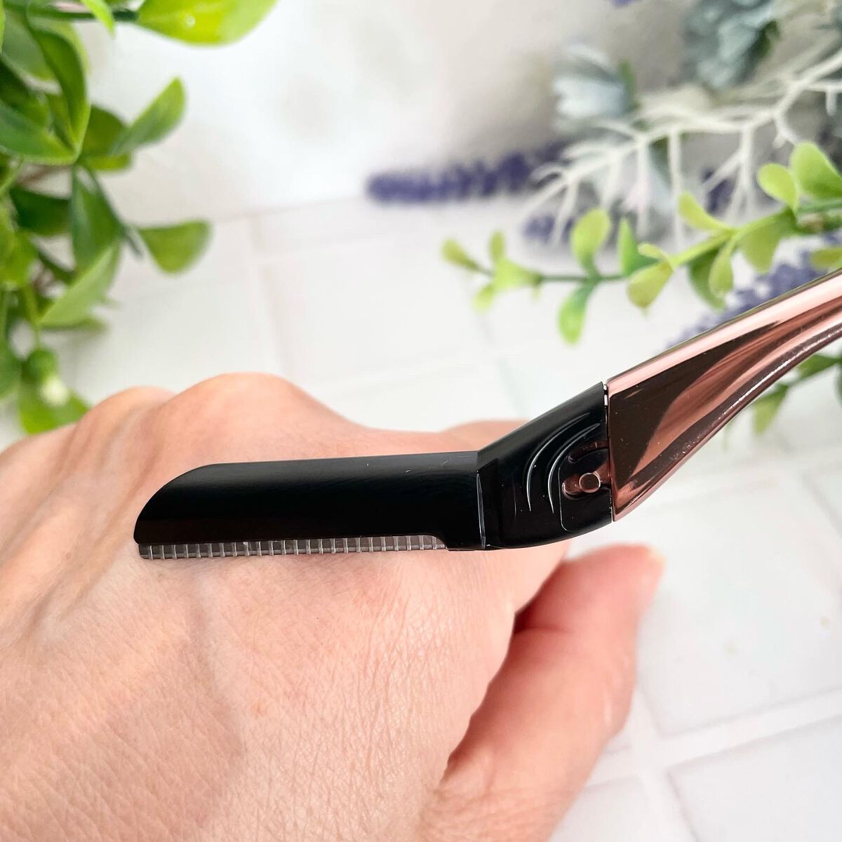 サロンプラス トーンアップ フェイススムーサー ホルダー（刃付き）/サロンプラス/シェーバーを使ったクチコミ（3枚目）