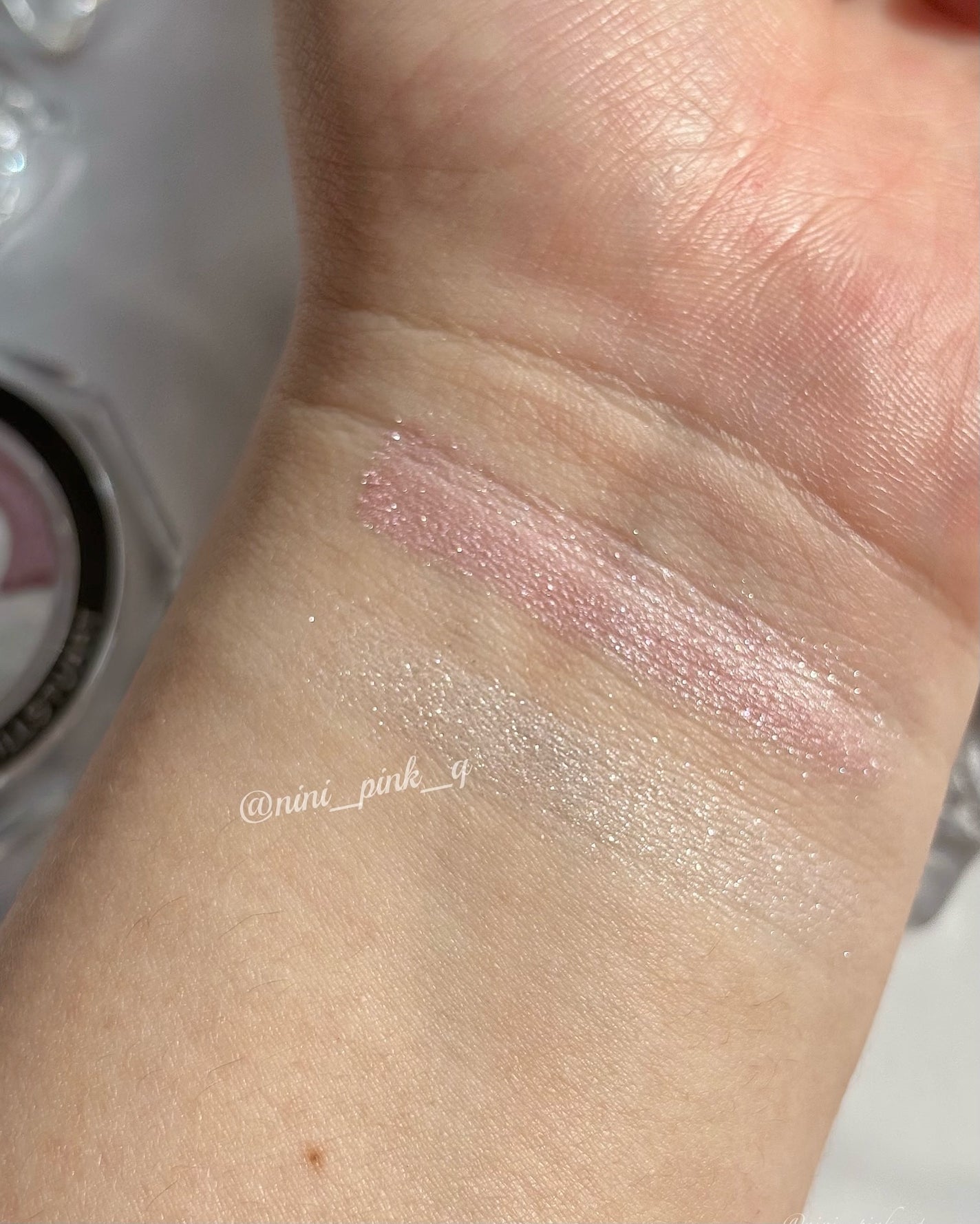 ジルスチュアート クリスタルブルーム ペタルクチュールアイズ デュオ/JILL STUART/アイシャドウパレットを使ったクチコミ(4枚目)