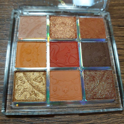クォーツ 9色アイシャドウパレット(ドリームランドアイシャドウ)/ZEESEA/アイシャドウパレットを使ったクチコミ(3枚目)