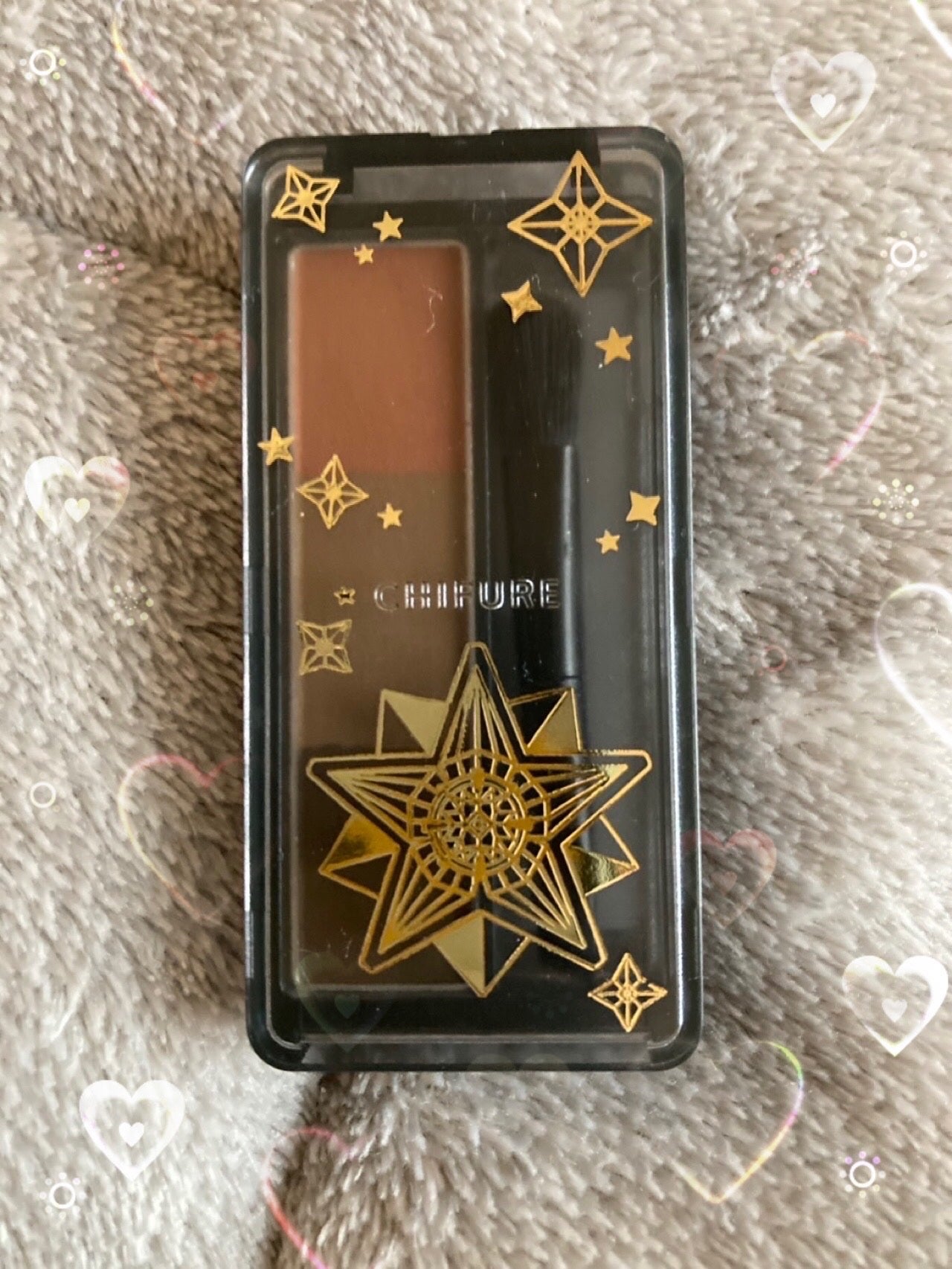 アイブロー パウダー/ちふれ/パウダーアイブロウを使ったクチコミ(1枚目)