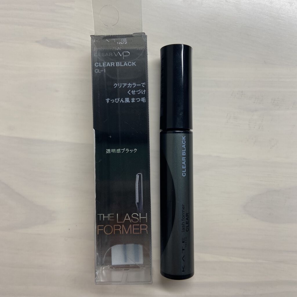 ラッシュフォーマー（クリア） CL-1 透明感ブラック/KATE/マスカラを使ったクチコミ（3枚目）