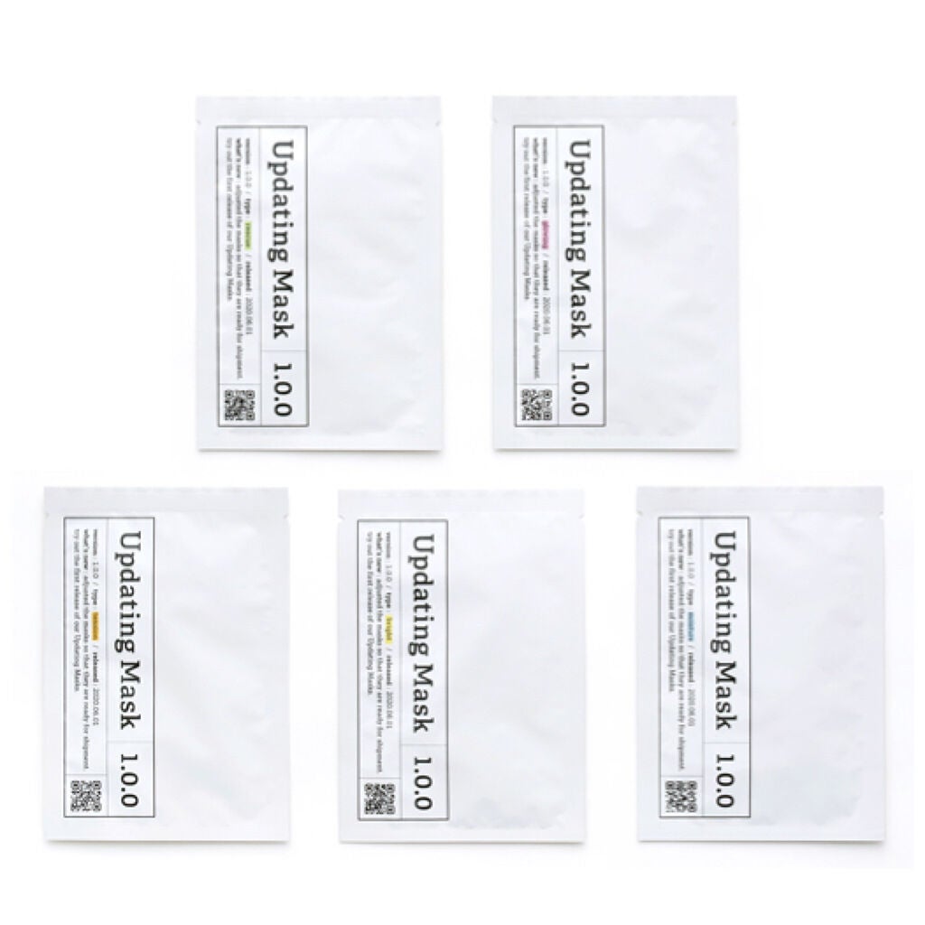Updating Mask 1.0.0 5タイプセット 1セット5枚入り meol