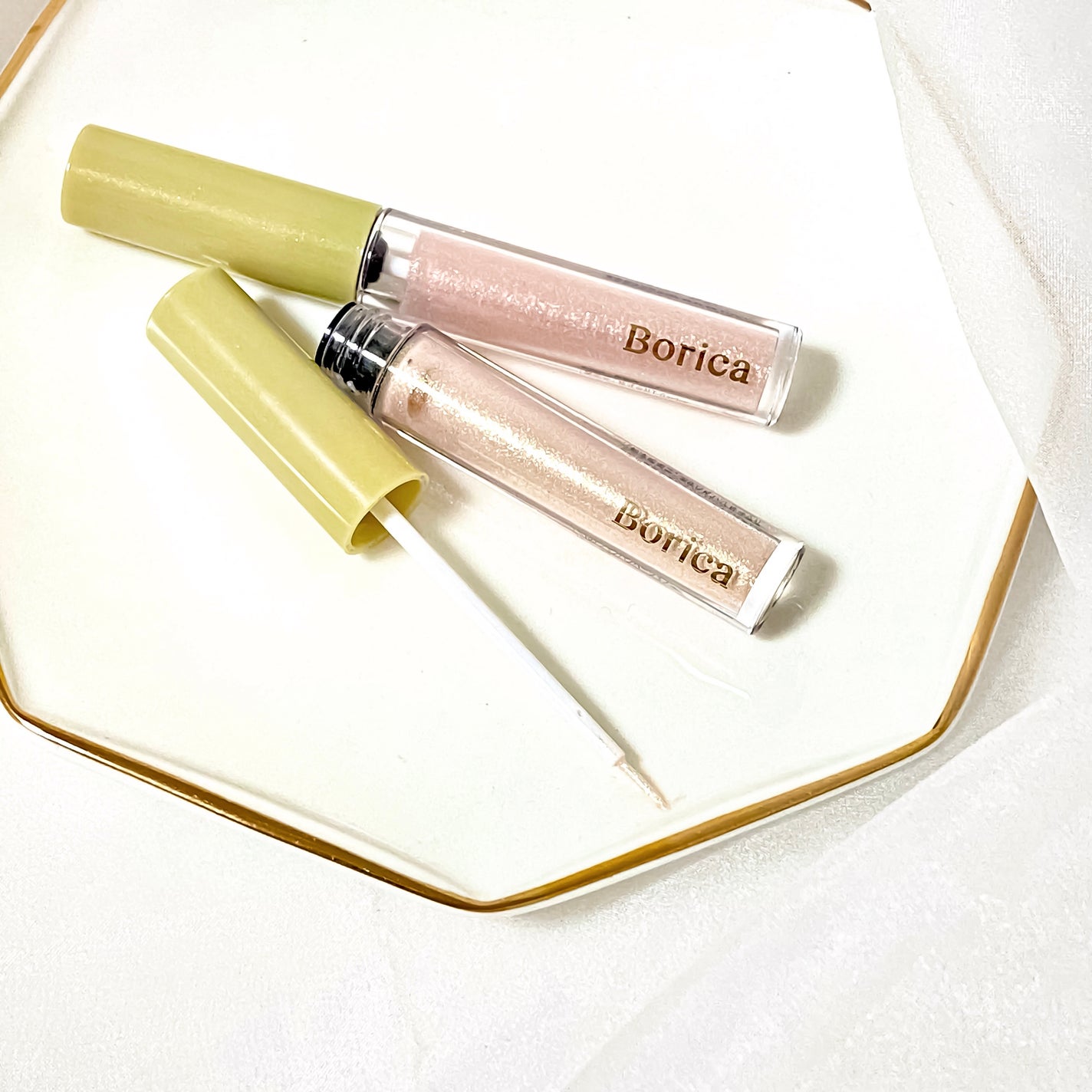 美容液ラメライナー/Borica/リキッドアイライナーを使ったクチコミ(1枚目)