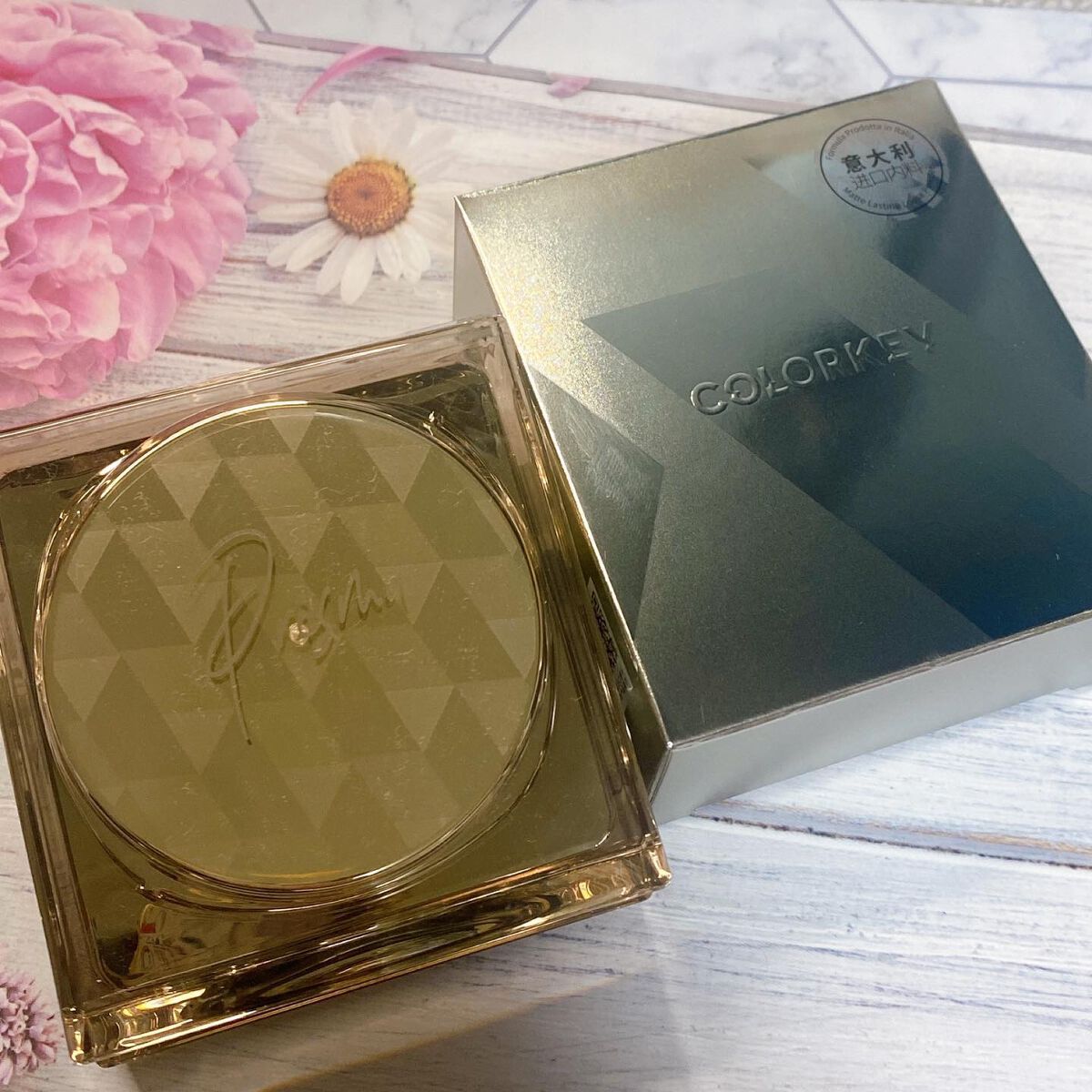 ラスティングルースパウダー/COLORKEY/ルースパウダーを使ったクチコミ（2枚目）