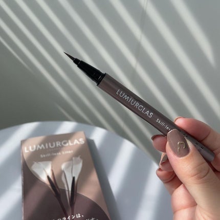 スキルレスライナー/LUMIURGLAS/リキッドアイライナーを使ったクチコミ(2枚目)