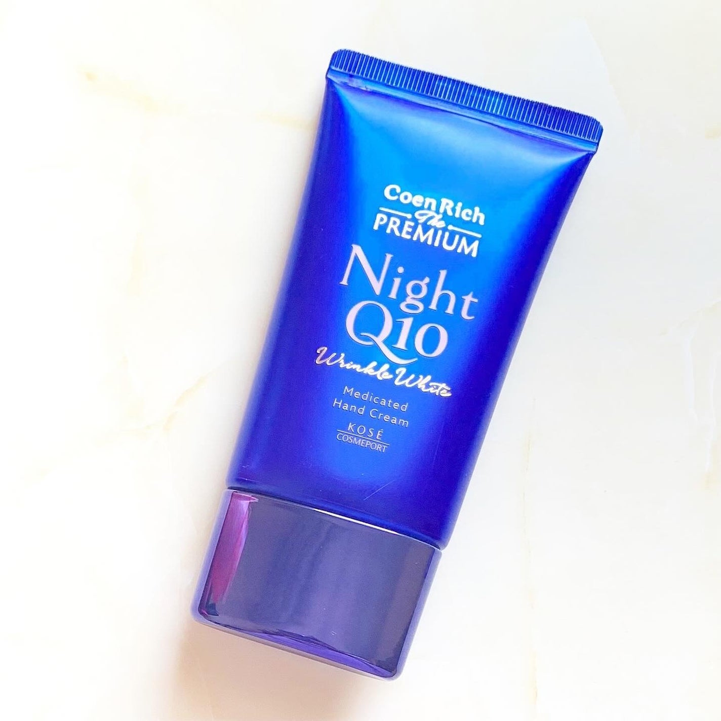 コエンリッチ ザ プレミアム 薬用リンクルナイト ハンドクリーム 【医薬部外品】/コエンリッチQ10/ハンドクリームを使ったクチコミ(1枚目)