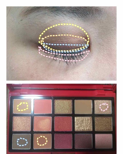 プレイカラーアイパレット ベストラブ/ETUDE/アイシャドウパレットを使ったクチコミ(3枚目)