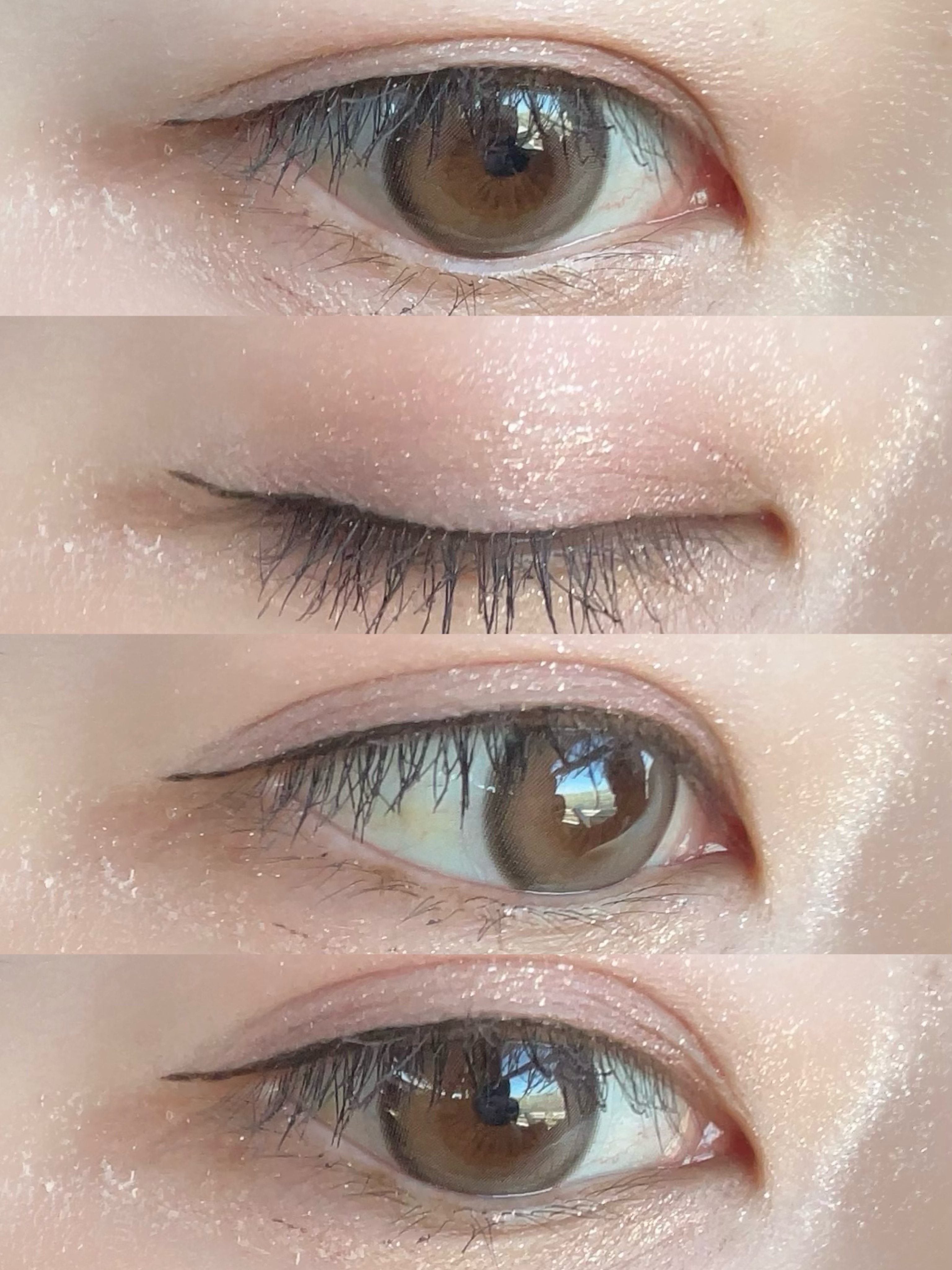 スキルレスライナー/LUMIURGLAS/リキッドアイライナーを使ったクチコミ（2枚目）