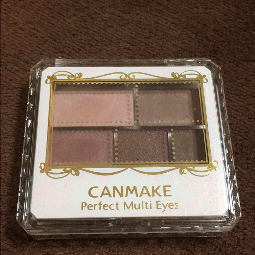 パーフェクトマルチアイズ/キャンメイク/アイシャドウパレットを使ったクチコミ（1枚目）