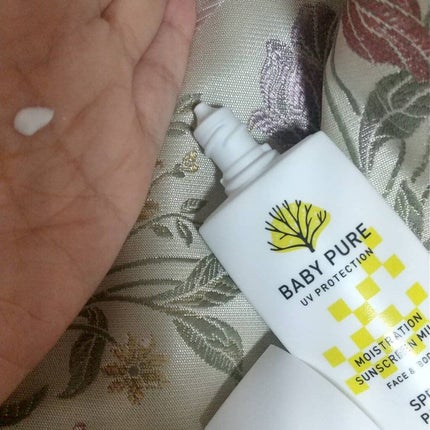 ボタニカルUVミルク/BABY PURE/日焼け止めミルクを使ったクチコミ(3枚目)