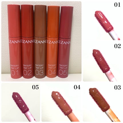 ウォータリーティントリップ/CEZANNE/リップティントを使ったクチコミ(7枚目)