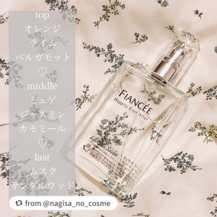 ハピリーエバーアフター オードパルファン エフォートレスサボン/フィアンセ/香水(レディース)を使ったクチコミ(2枚目)