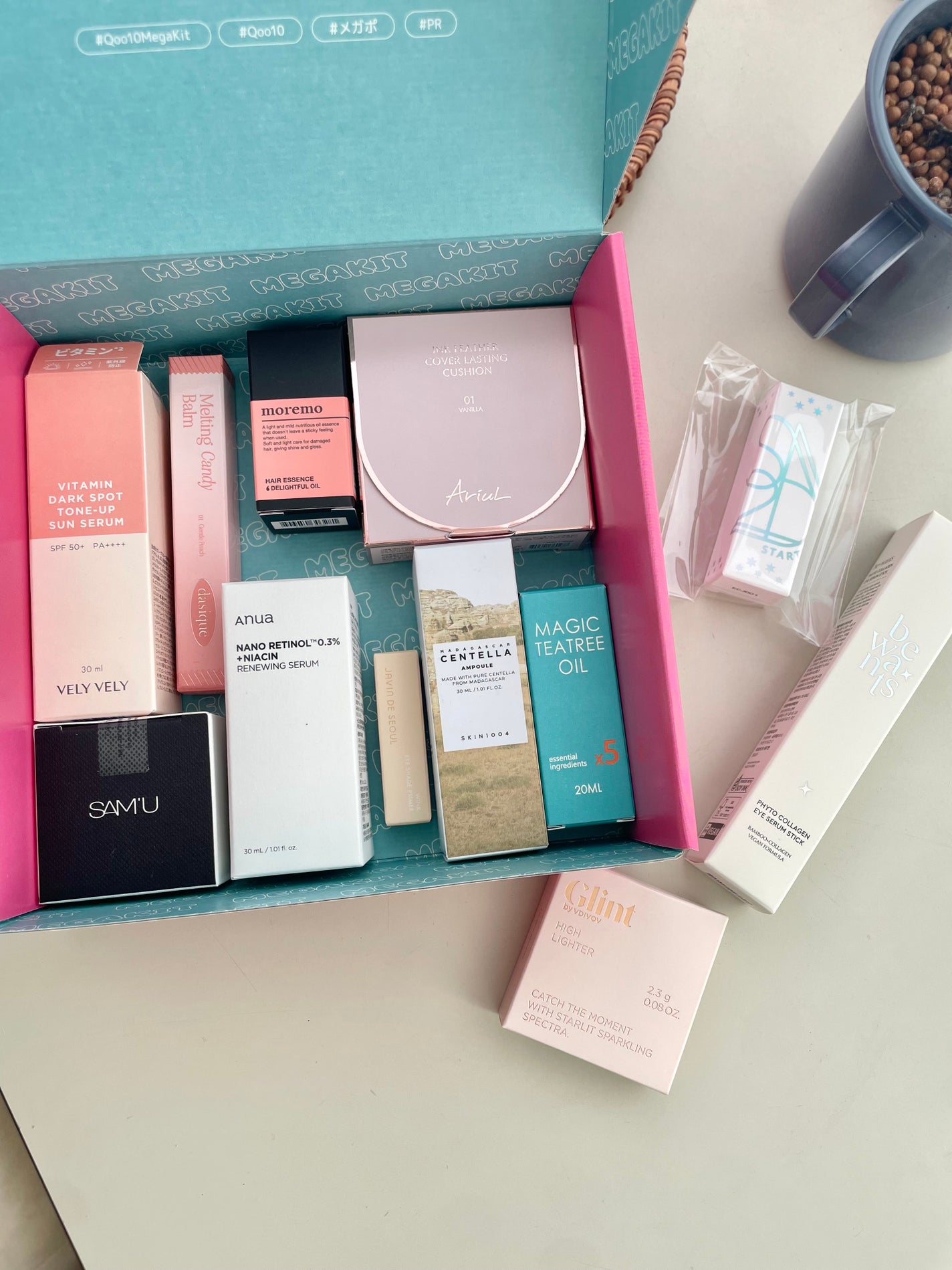 MARI on LIPS ãðãã®è±ªè¯ãªQoo10MEGAKITvol.4è²°ãã¡ãããã¬ãŒ..ãïŒ10æç®ïŒ