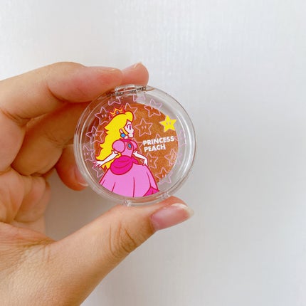 バンダイ スーパーマリオ ピーチ姫 フェイス&アイカラー(バームタイプ)のクチコミ「\バンダイ スーパーマリオ ピーチ姫 フェイス&アイカラー/
バームタイプ ゴールド..」(1枚目)