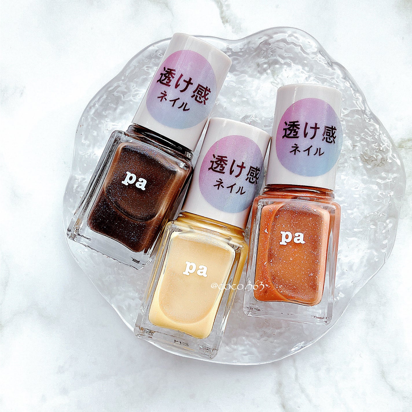 pa ネイルカラー プレミア/pa nail collective/マニキュアを使ったクチコミ(9枚目)