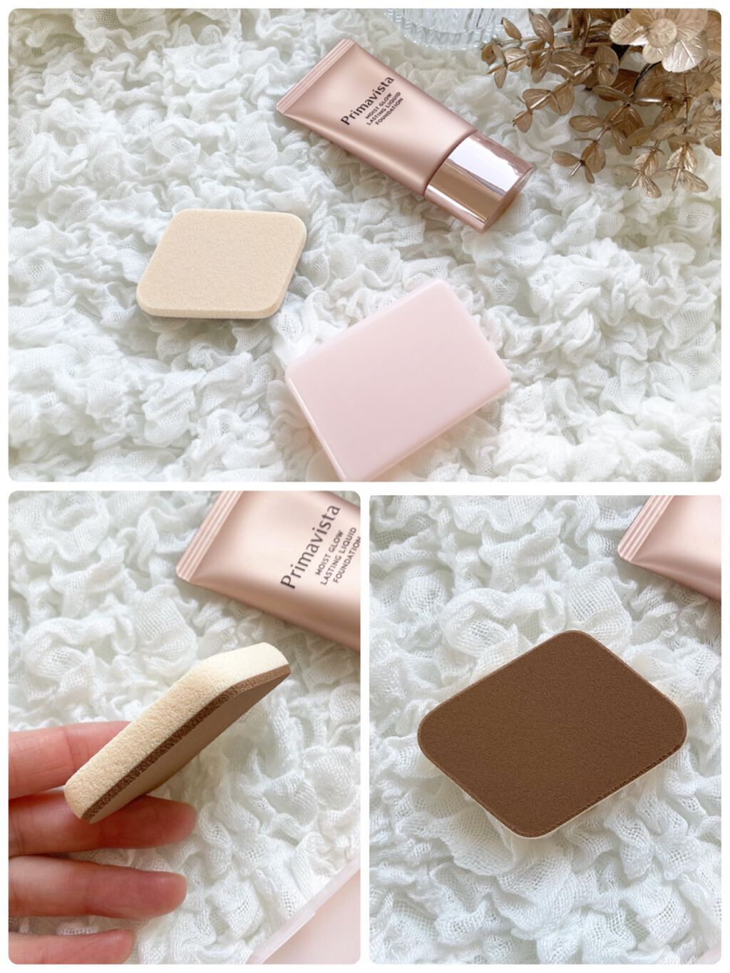 モイストグロウ ラスティング リキッド オークル05/プリマヴィスタ/リキッドファンデーションを使ったクチコミ（2枚目）