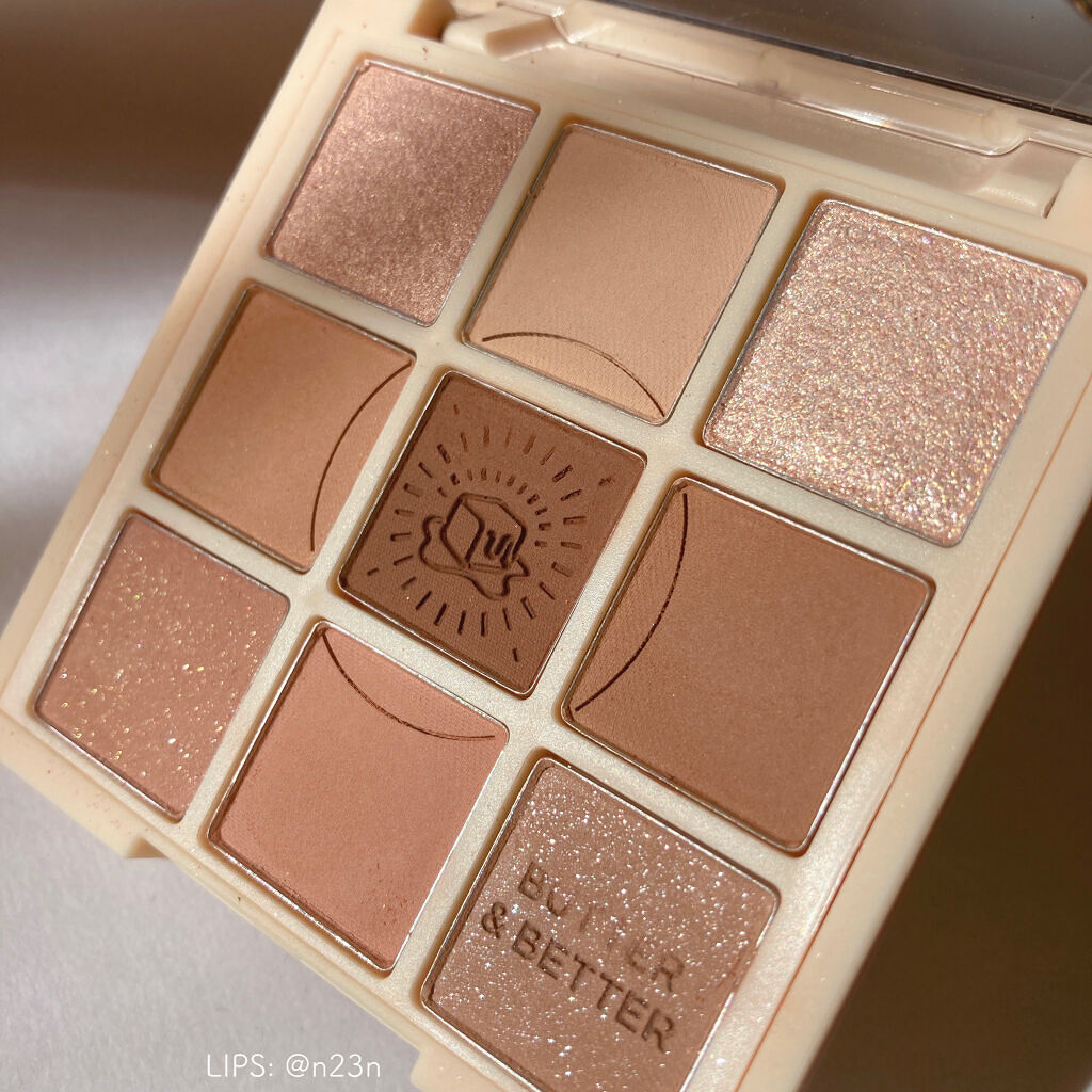 マイフェイブムードアイパレット 9カラー 01 デイジー(DAIZY)/HOLIKA HOLIKA/アイシャドウパレットを使ったクチコミ（3枚目）