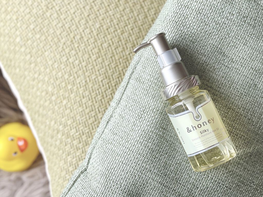 シルキー　スムースモイスチャー　ヘアオイル　3.0/&honey/ヘアオイルを使ったクチコミ（1枚目）