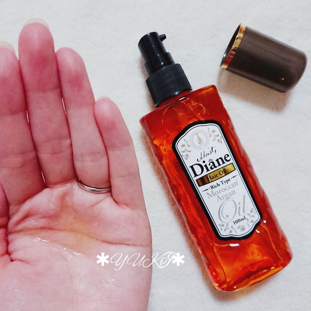 しっとり/ヘアオイル 100ml/ダイアン/ヘアオイルを使ったクチコミ（3枚目）