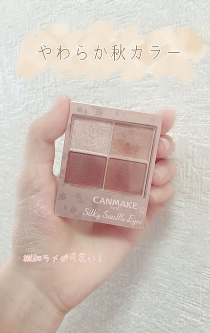 シルキースフレアイズ(マットタイプ)/キャンメイク/アイシャドウパレットを使ったクチコミ(1枚目)