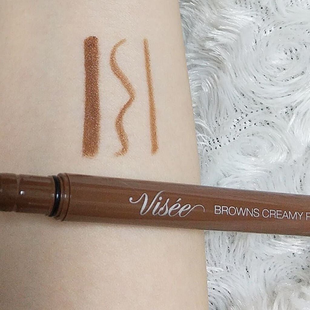 ブラウンズ クリーミィペンシル/Visée/ペンシルアイライナーを使ったクチコミ(4枚目)
