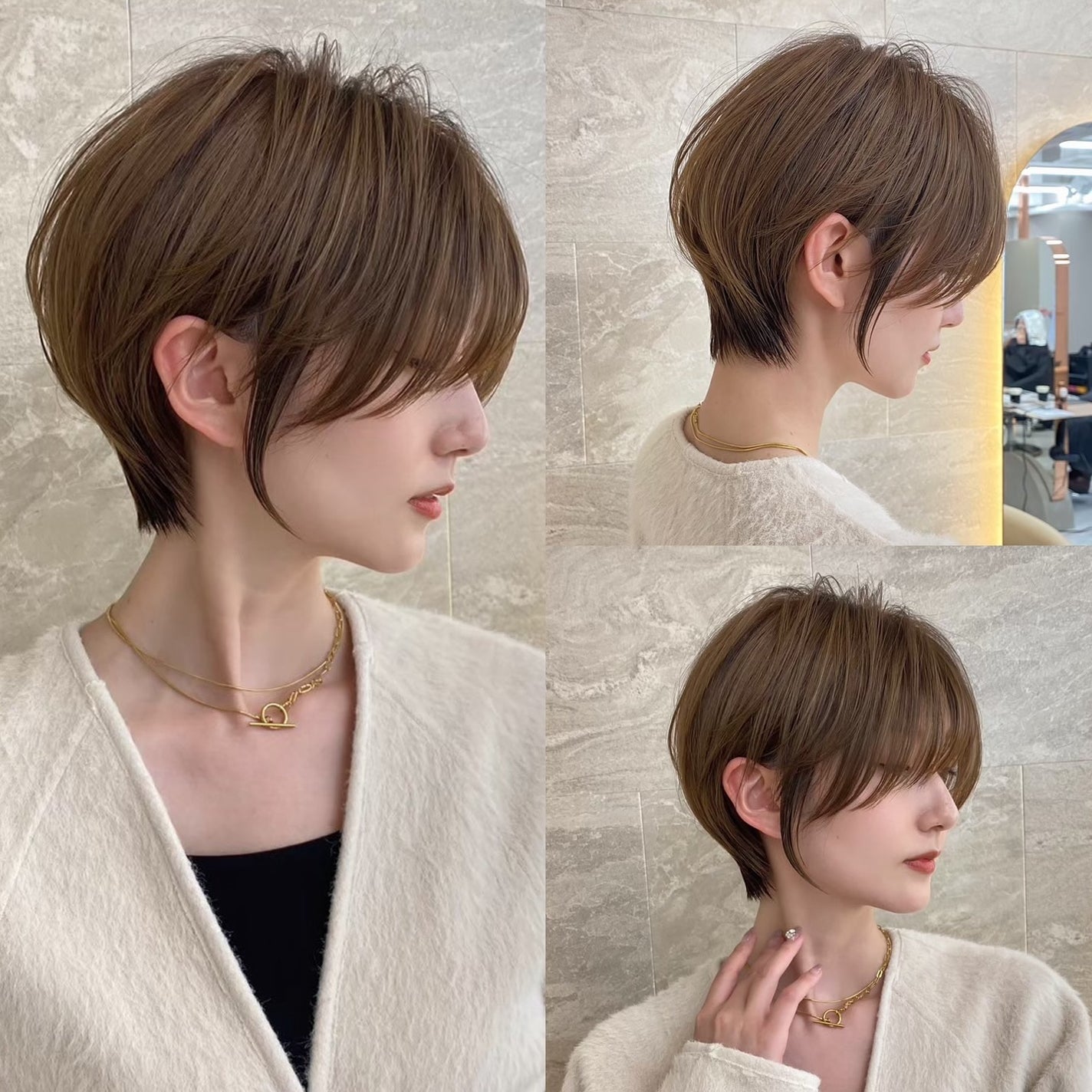 lond soleil 山本樹理 on LIPS 「大人上品ショートヘア❣️@juuuuri89←ご予約はこちら..」(2枚目)