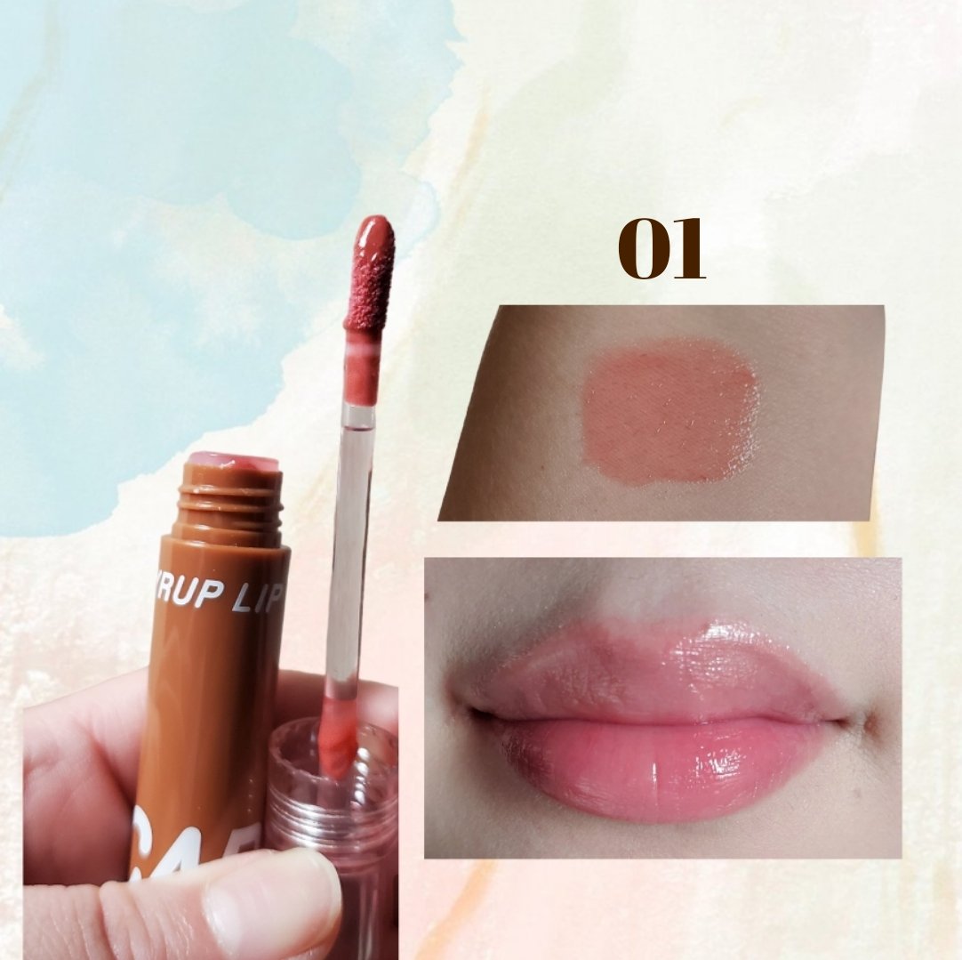 SYRUP LIP GEL/CAPPUVINI/リップグロスを使ったクチコミ（2枚目）