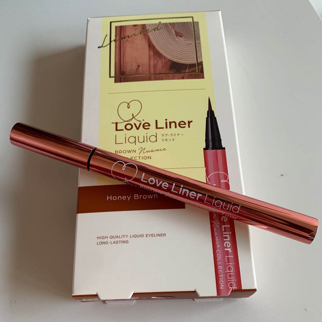 ラブ・ライナー リキッドアイライナー ブラウンニュアンスコレクション/ラブ・ライナー/リキッドアイライナーを使ったクチコミ（1枚目）