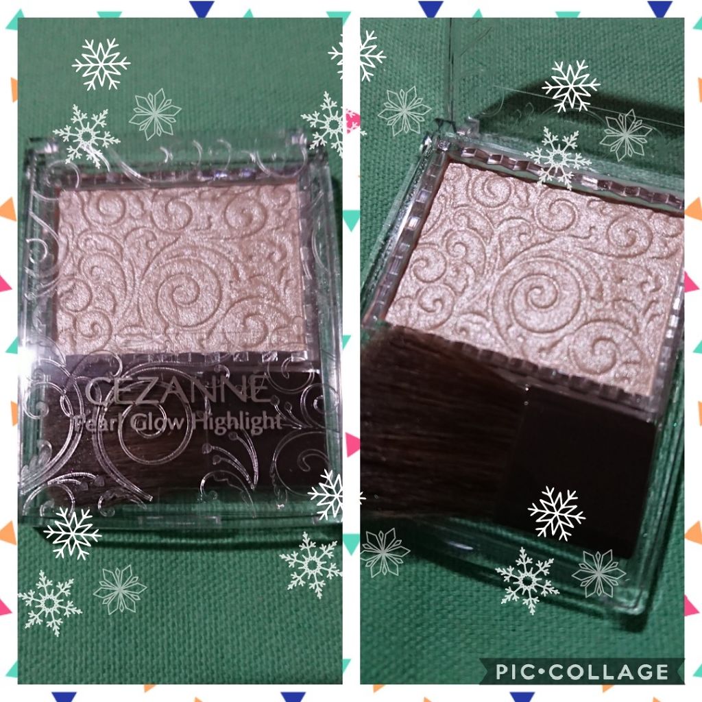 パールグロウハイライト/CEZANNE/パウダーハイライトを使ったクチコミ(1枚目)