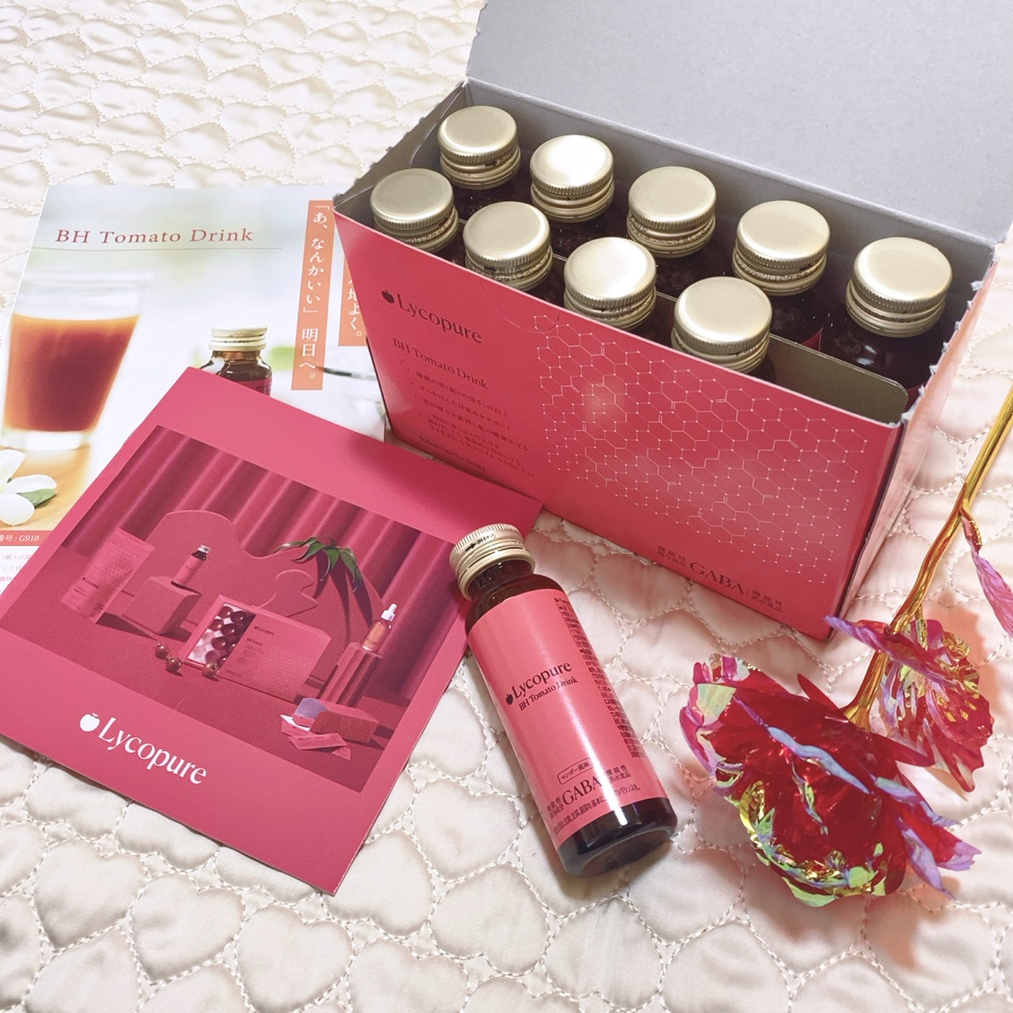 BH トマトドリンク/リコピュア/美容ドリンクを使ったクチコミ（1枚目）