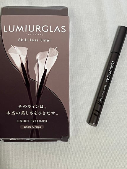 スキルレスライナー/LUMIURGLAS/リキッドアイライナーを使ったクチコミ(1枚目)