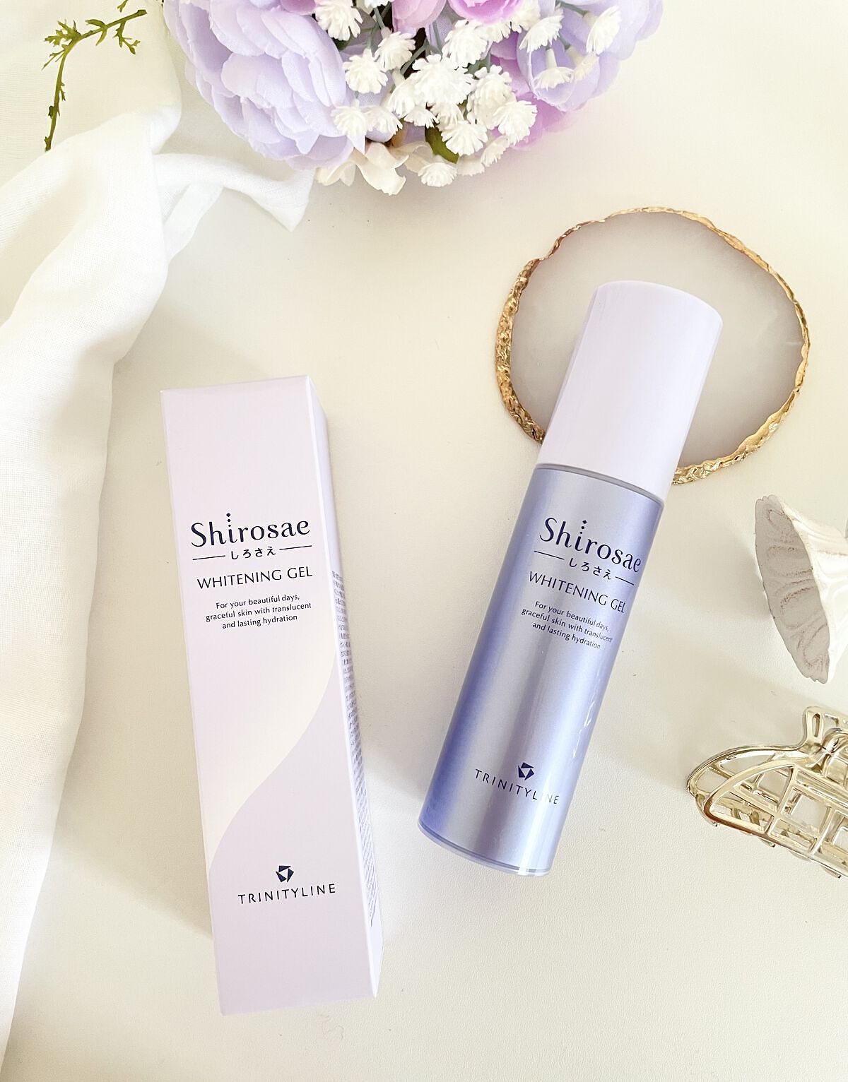 しろさえ ホワイトニングジェル/トリニティーライン/オールインワン化粧品を使ったクチコミ（1枚目）