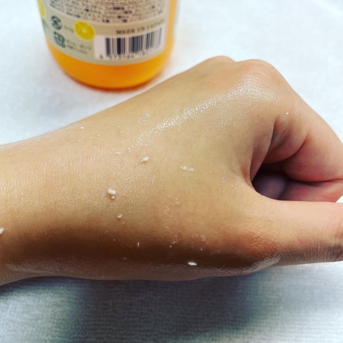あかすりピーリング柚子/GR/ボディスクラブを使ったクチコミ（3枚目）