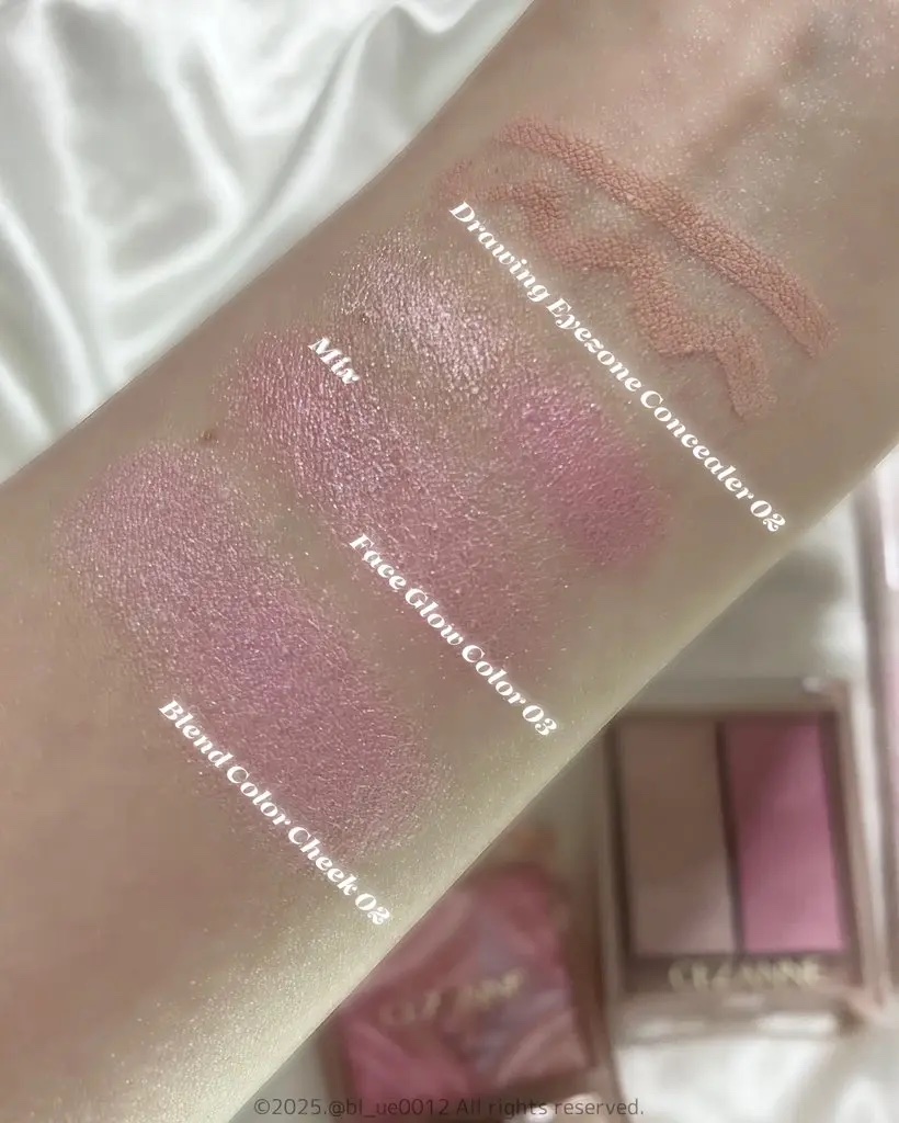 フェイスグロウカラー/CEZANNE/クリームハイライトを使ったクチコミ（3枚目）