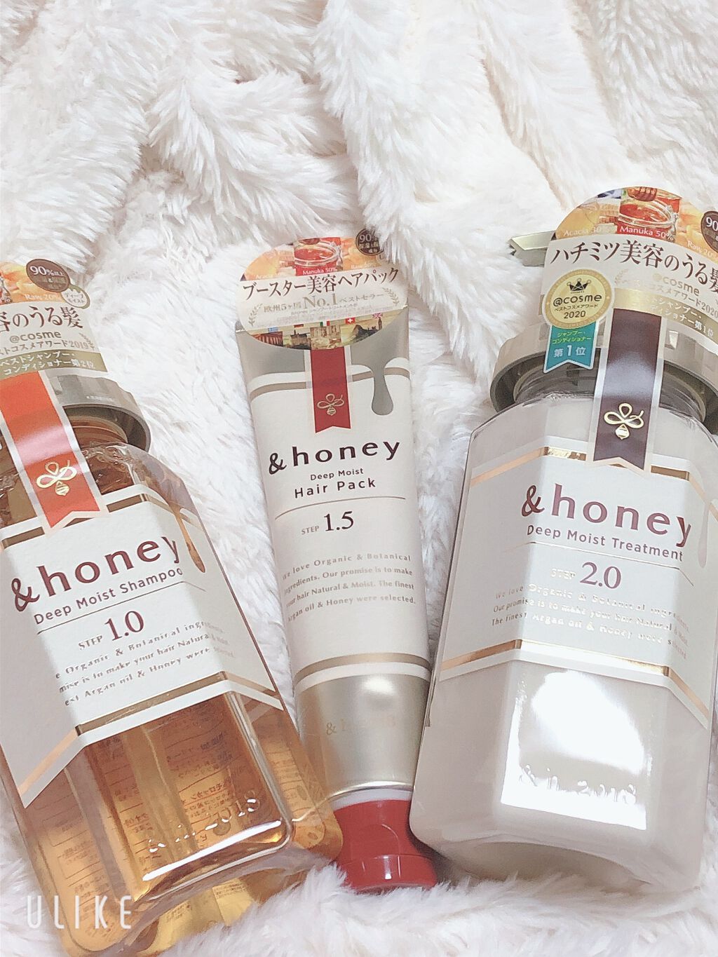 ディープモイスト ヘアパック1.5/&honey/ヘアマスク・ヘアパックを使ったクチコミ（2枚目）