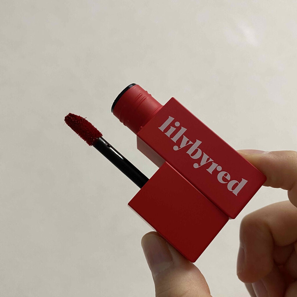 ムードライアー ベルベットティント/lilybyred/リップティントを使ったクチコミ(1枚目)