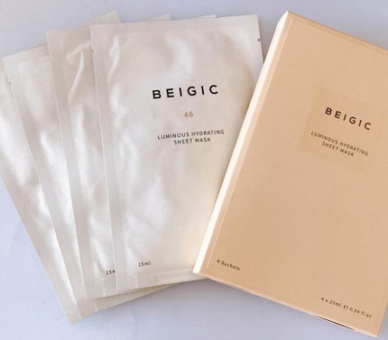 ルミナスハイドレーティングシートマスク/BEIGIC/シートマスク・パックを使ったクチコミ(1枚目)
