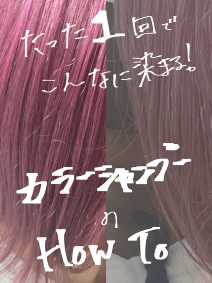 N. カラーシャンプー/トリートメント/N./サロンシャンプーを使ったクチコミ(1枚目)