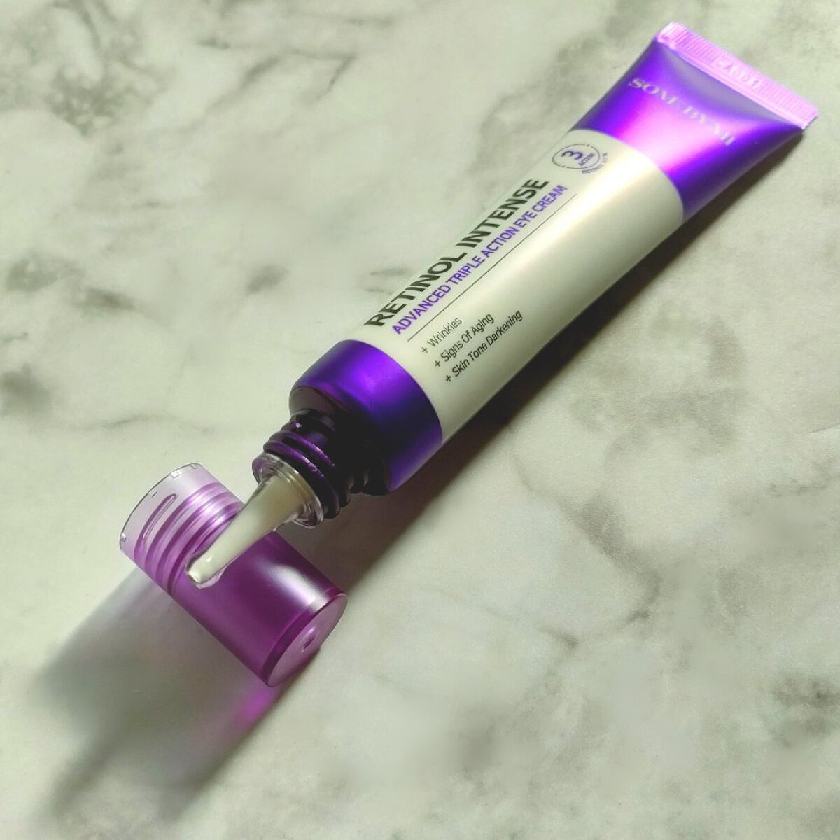 レチノールインテンシブ アドバンスドトリプルアクションアイクリーム/SOME BY MI/アイケア・アイクリームを使ったクチコミ（2枚目）