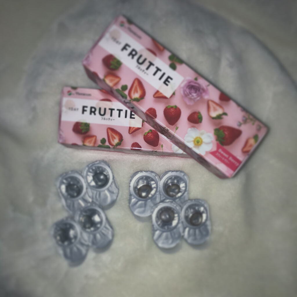 FRUTTIE 1day/メニコン/ワンデー（１DAY）カラコンを使ったクチコミ（1枚目）